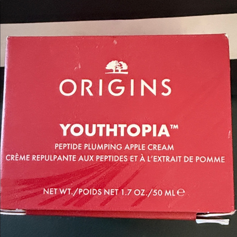 Origins Youthtopia Peptide Cream in Red Box